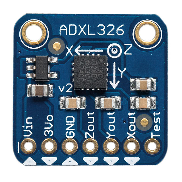 ADXL326 3AXIS ACCEL BREAKOUT BRD【1018】