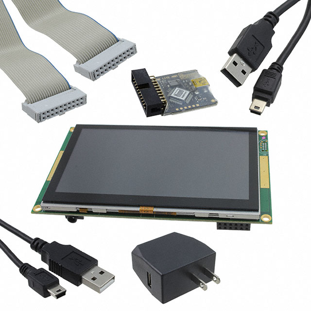 【UEZGUI-4088-43WQN】4.3" PCAP TOUCH LCD GUI DEV KIT