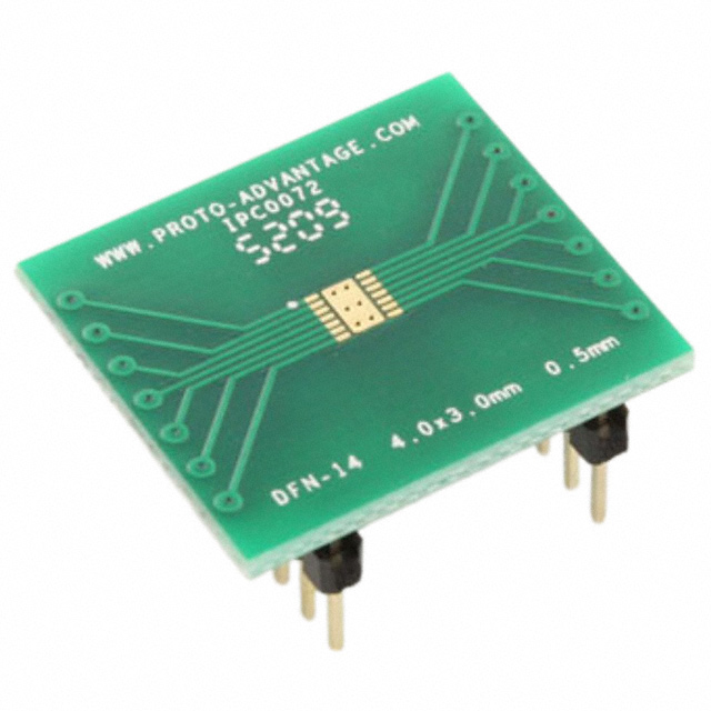 【IPC0072】DFN-14 TO DIP-18 SMT ADAPTER