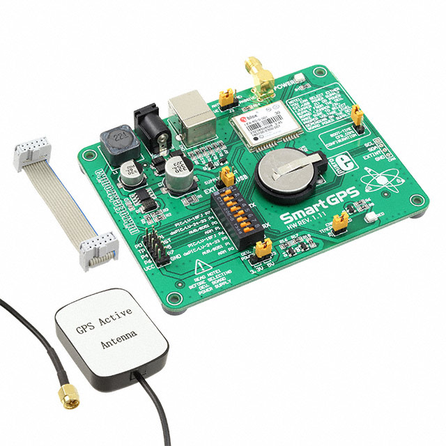 【MIKROE-362】BOARD SMART GPS WITH ANTENNA