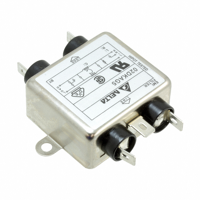 【02DKAG5】LINE FILTER 115V/250VAC 2A CHASS
