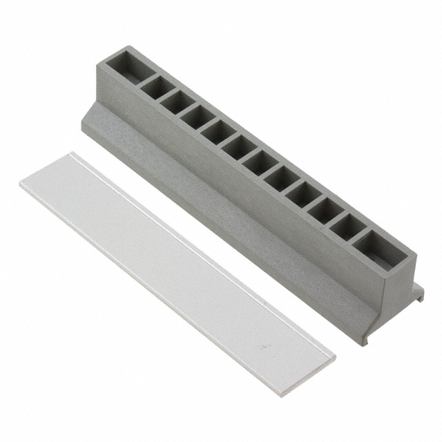 【20808065】HANDLE 14HP VME PLASTIC GRAY