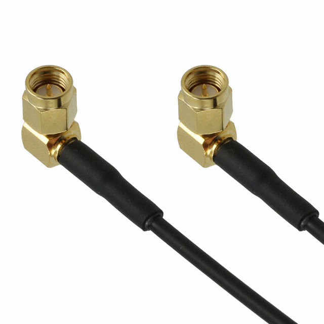 【CCSMA2-MM-RG174-6】COAX CABLE SMA TO SMA 6"