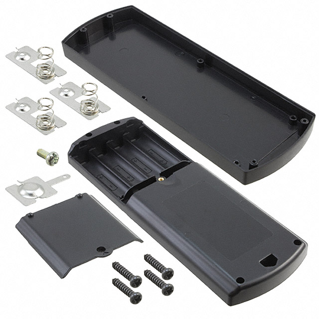 【HH-3570-B】BOX ABS BLACK 7.15"L X 2.56"W