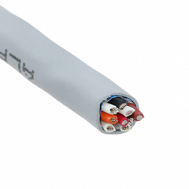 【78204 SL005】MULTI-PAIR 8CON 28AWG SLATE 100'