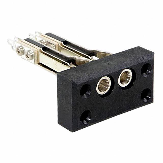 CONN JACK BLOCK DUAL W/O JACKS【2300X】