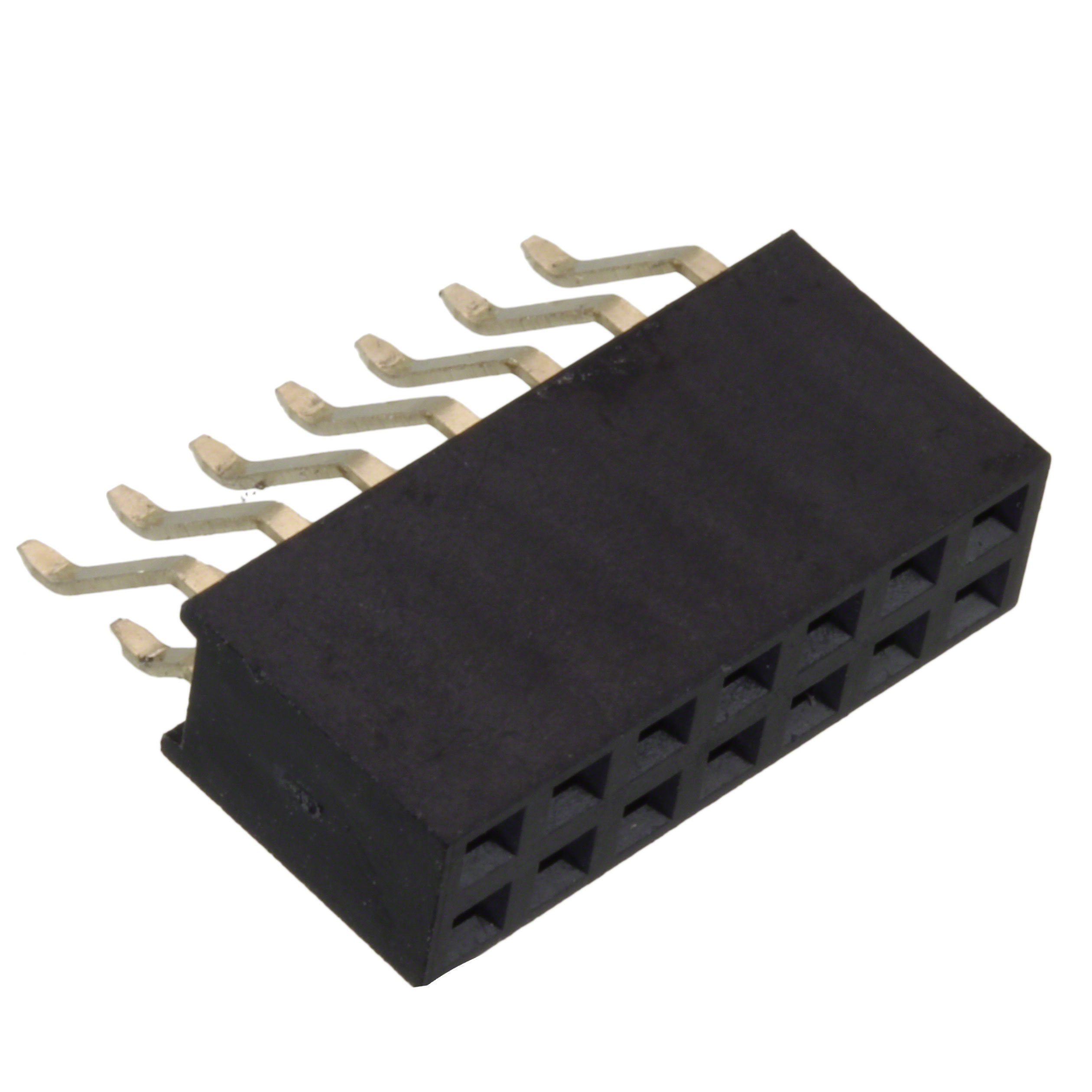 【610114249221】CONN HDR 14POS 0.1 GOLD SMD R/A