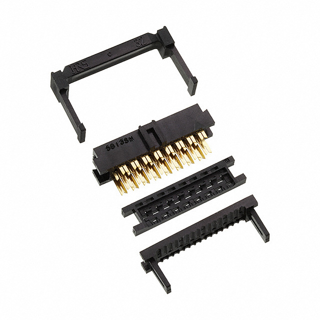 【HIF6-32D-1.27R(20)】CONN RCPT 32POS IDC 28AWG GOLD