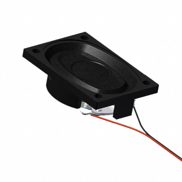 SPEAKER 4OHM 3W TOP PORT 82DB【AS04004PO-2-LW152-WR-R】