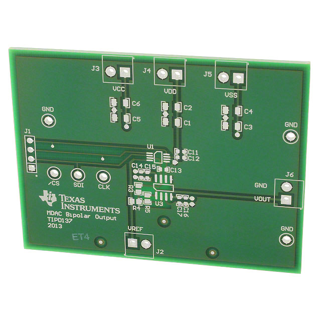 【TIPD137】EVAL BOARD FOR DAC8811 OPA2277