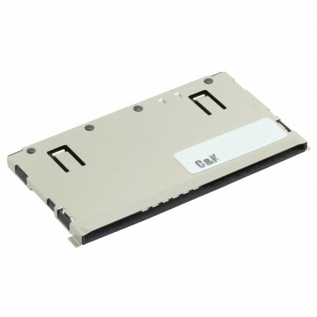 【CCM01-2664 LFT T25】LOW PROFILE SMART CARD CONN