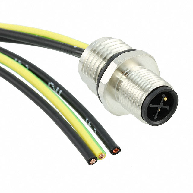【1411655】CIRC CBL 3POS RCPT TO WIRE 1.64'