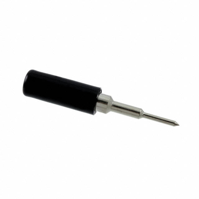 【3018】CONN TIP PLUG SOLDER BLACK