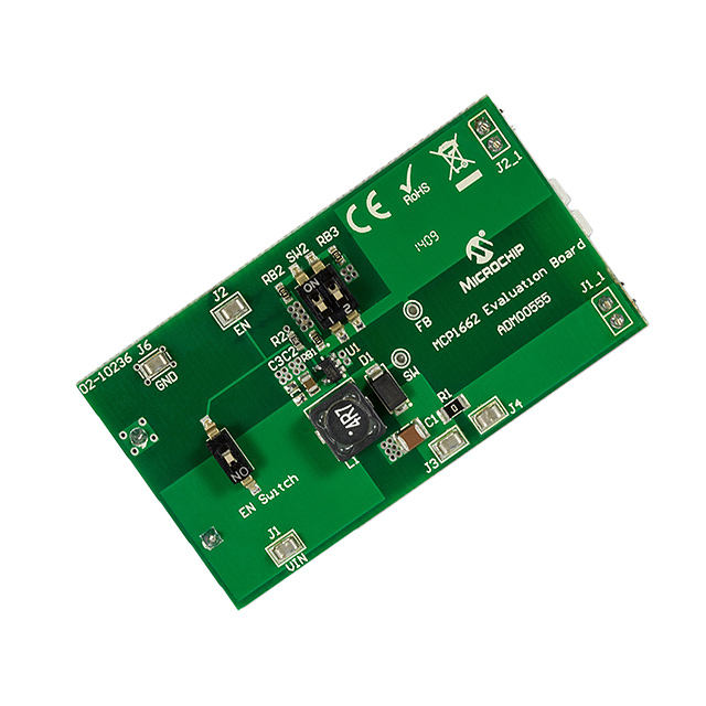 【ADM00555】EVAL BOARD MCP1662 BOOST CONV