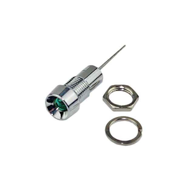 LED 5MM GREEN DIFFUSED PANELMT【L65DG24L】