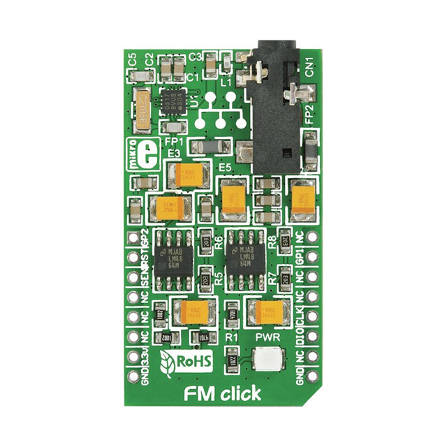 【MIKROE-1431】BOARD FM CLICK TUNER ADD-ON