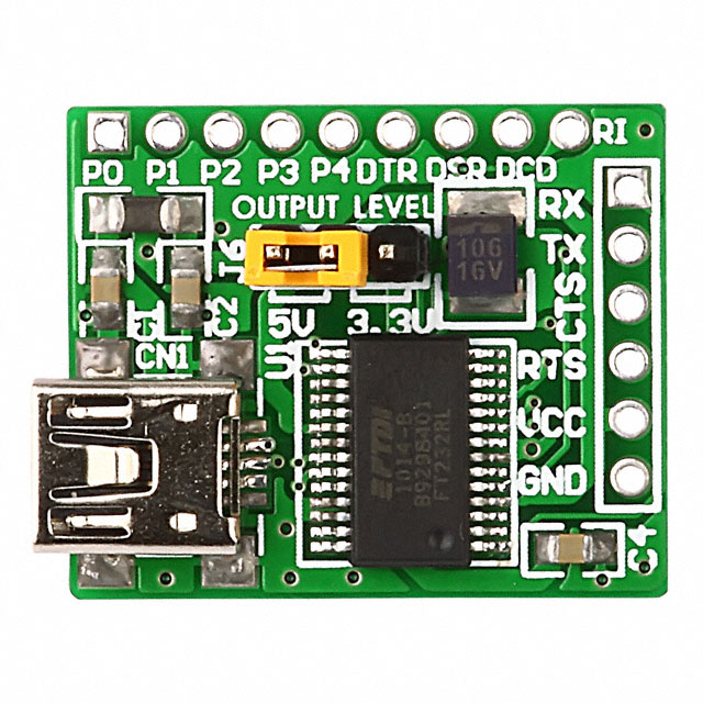 【MIKROE-483】BOARD USB UART FT232R