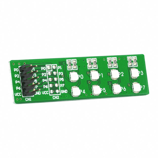 【MIKROE-573】BOARD EASYLED W/YELLOW DIODES