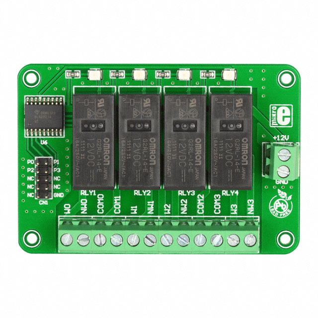 【MIKROE-603】BOARD RELAY 4