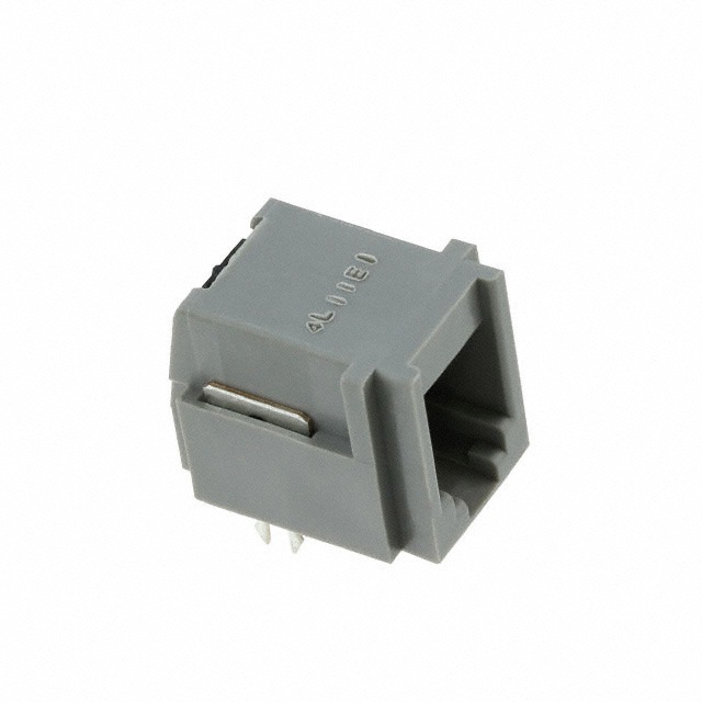 【TM5RE3-44(20)】CONN MOD JACK 4P4C R/A UNSHLD