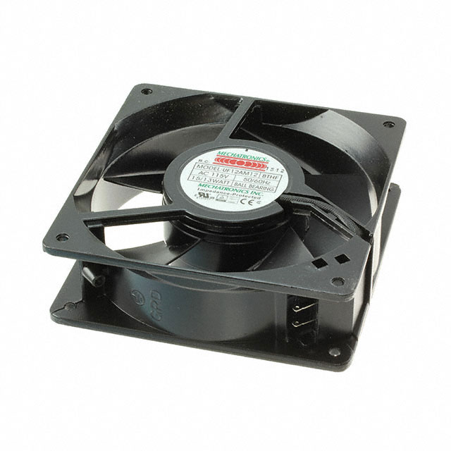 【UF12AM12-BTHR-F-B1】FAN AXIAL 120X38MM 115VAC TACH