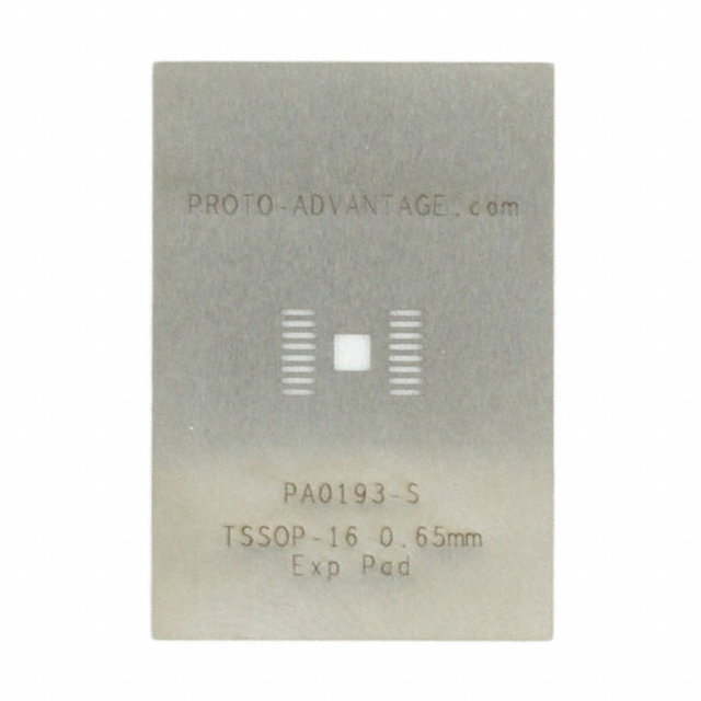 【PA0193-S】TSSOP-16-EXP-PAD STENCIL