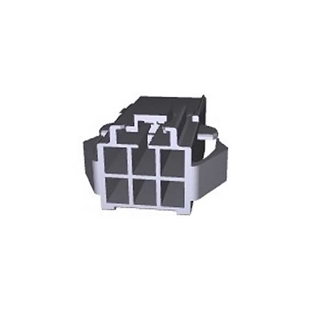 CONN RCPT HSG 6POS 3.96MM【176295-1】