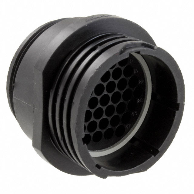 【206151-4】CONN RCPT HSG MALE 37POS INLINE