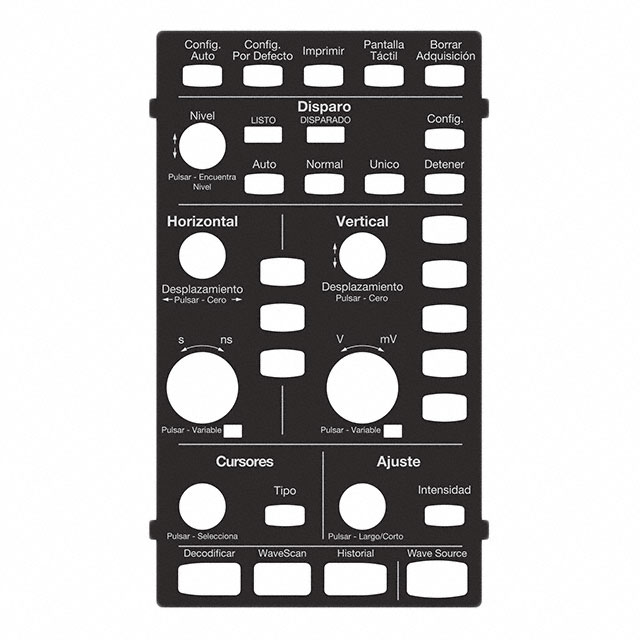 SPANISH FP OVERLAY FOR WS3000【WS3K-FP-SPANISH】