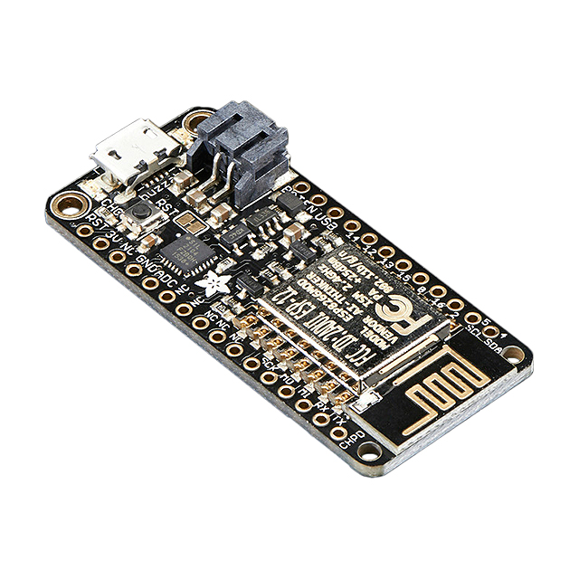 ESP8266 FEATHER HUZZAH LOOSE HDR【2821】