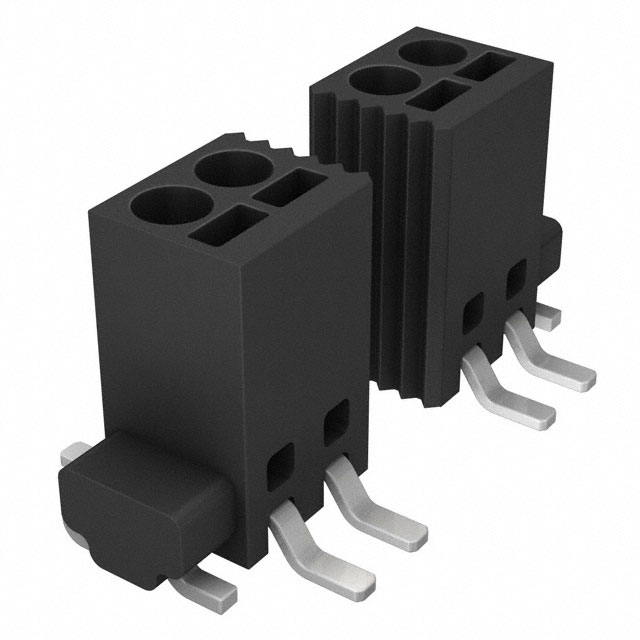 【XW4L-10A1-V1】TERM BLK 10P TOP ENT 2.54MM SMD
