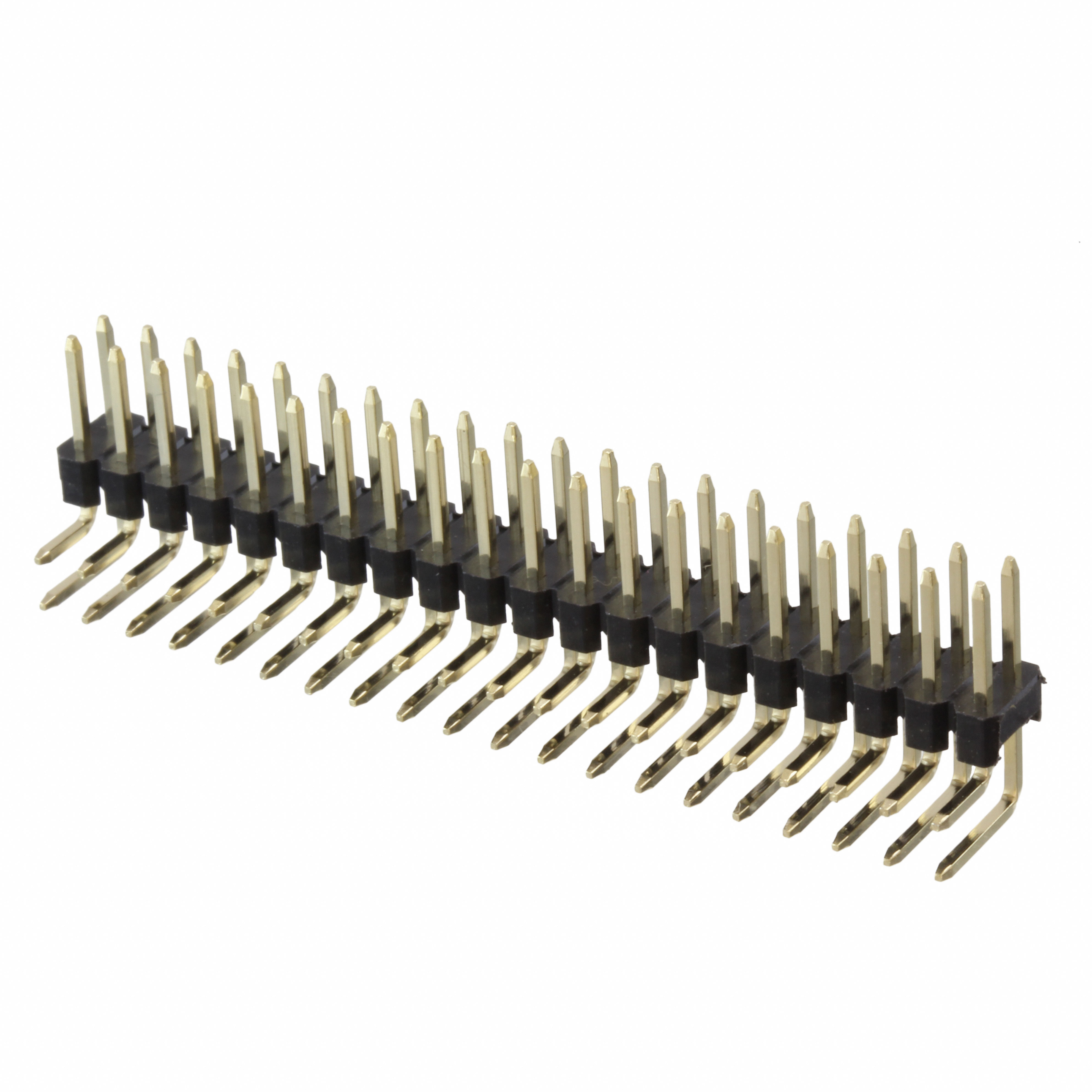 【61304021021】CONN HEADER R/A 40POS 2.54MM