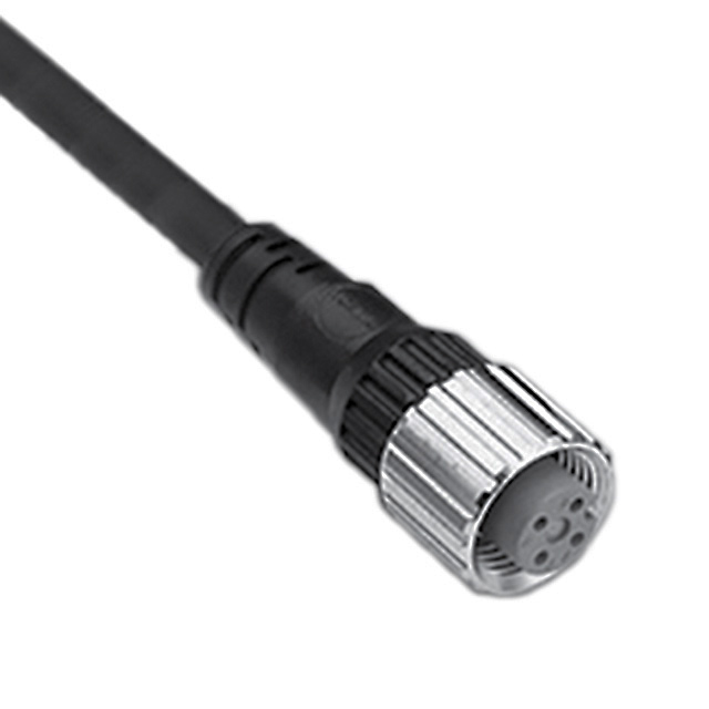 CIRC CBL 3POS PLUG TO WIRE 6.56'【XS2F-M12PVC3S2M】