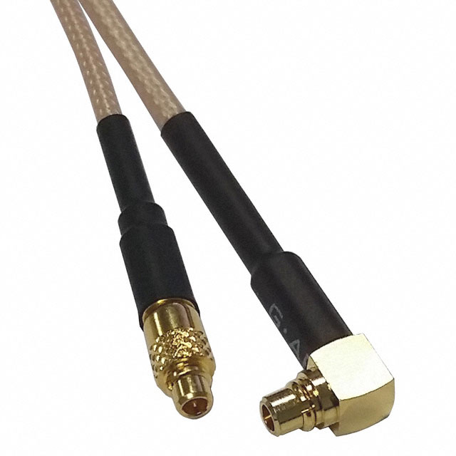COAX CBL MMCX TO MMCX 24"【CCMX1-MM-RG316-24】