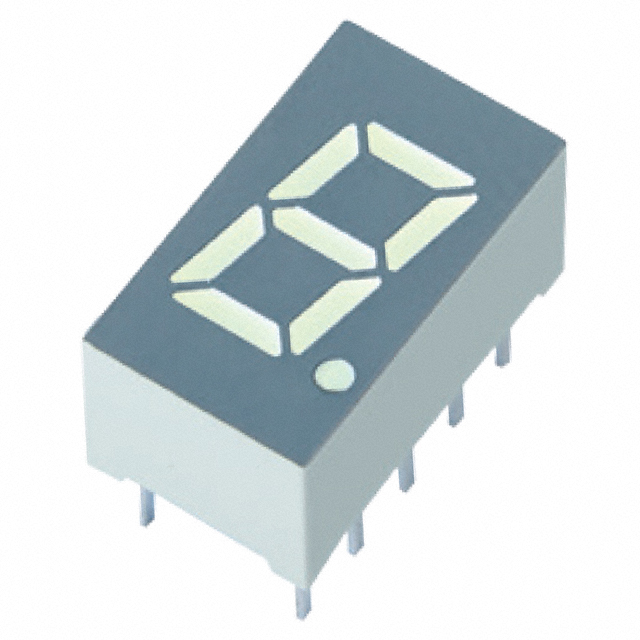 【XDUG06C】DISPLAY 7SEG 0.32" SGL GRN 10DIP