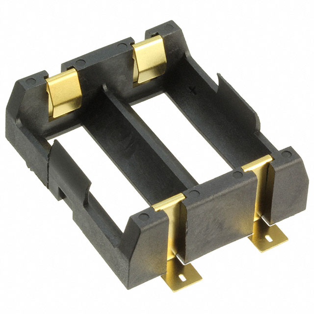 【1098】BATTERY HOLDER 18350 2 CELL SMD