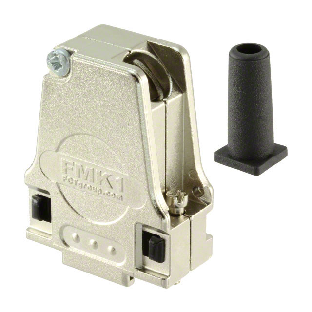 【1727040095】CONN BACKSHELL 9P 45DEG SHLD SLV