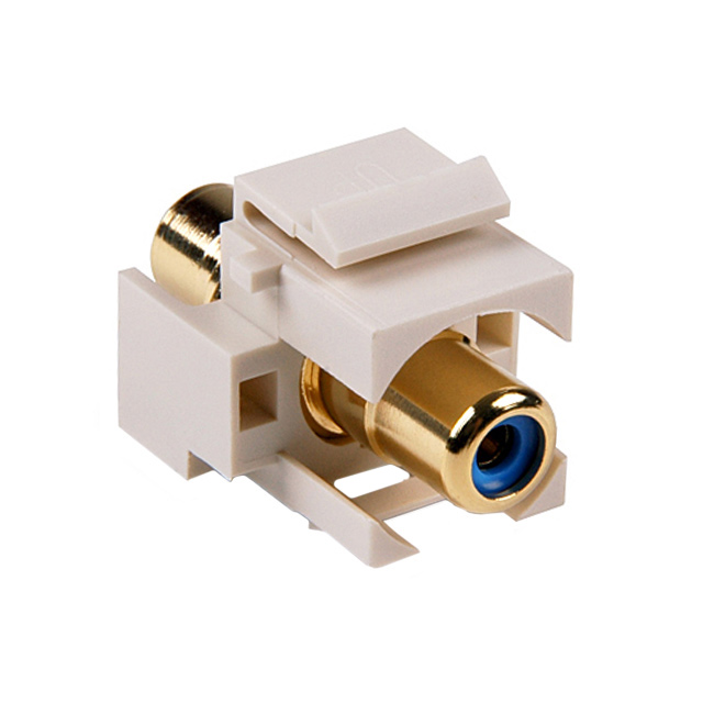 INSERT RCA JACK COUPLER【RCAINSERTBLU-FW】