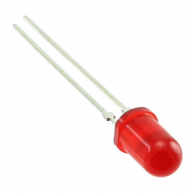 【TLDR5400】LED RED DIFFUSED T-1 3/4 T/H