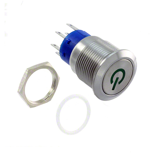 【AV1911P612Q04】SWITCH PUSHBUTTON SPDT 3A 250V