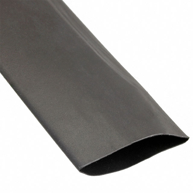 【F2214IN BK100】HEATSHRINK 4" X 4' BLACK