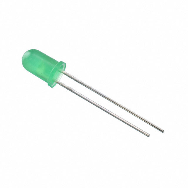 【SLR-56MG3F】LED GREEN DIFFUSED T-1 3/4 T/H
