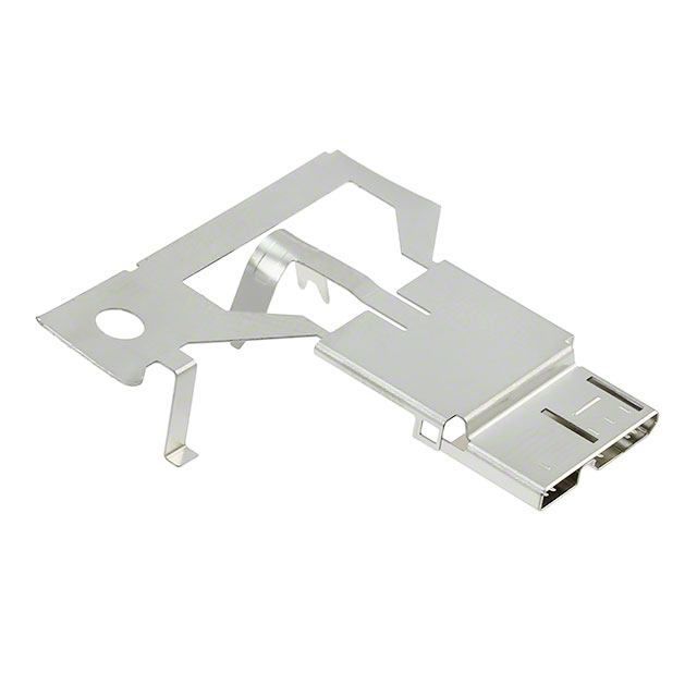 【ZX360-B-SLDA(4.8)】CONN SHD PLATE FOR MIC USB B PLG