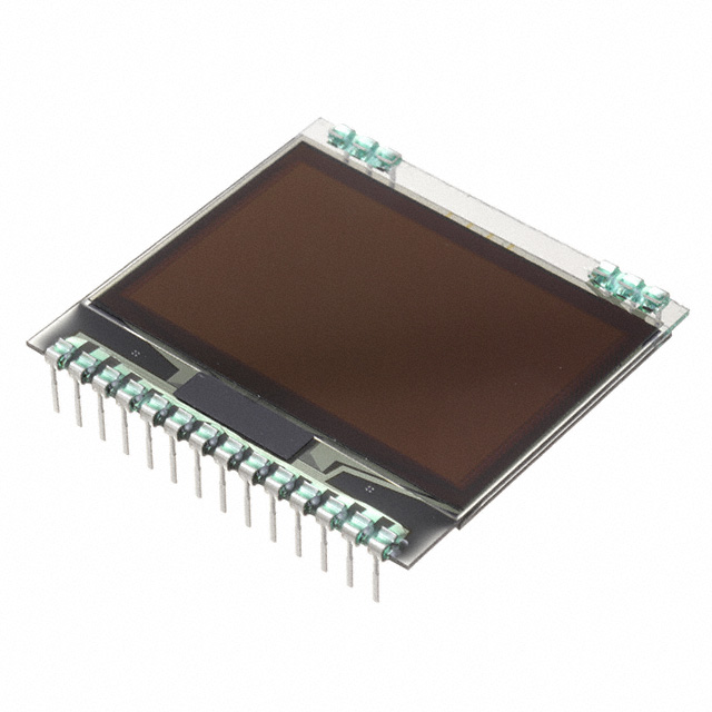 【EA OLEDS102-6LGA】GRAPHIC DISPLAY OLED YELLOW -