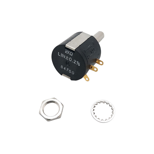 【M-22E10-050 2K】POT 2K OHM 2W WIREWOUND LINEAR