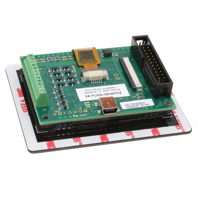 【EA PLUGL128-6GTCZ】GRAPHIC DISPLAY OLED YELLOW 2.9"