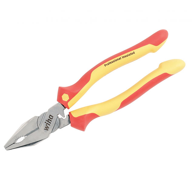 【32821】PLIERS COMBO FLAT NOSE 9.0"