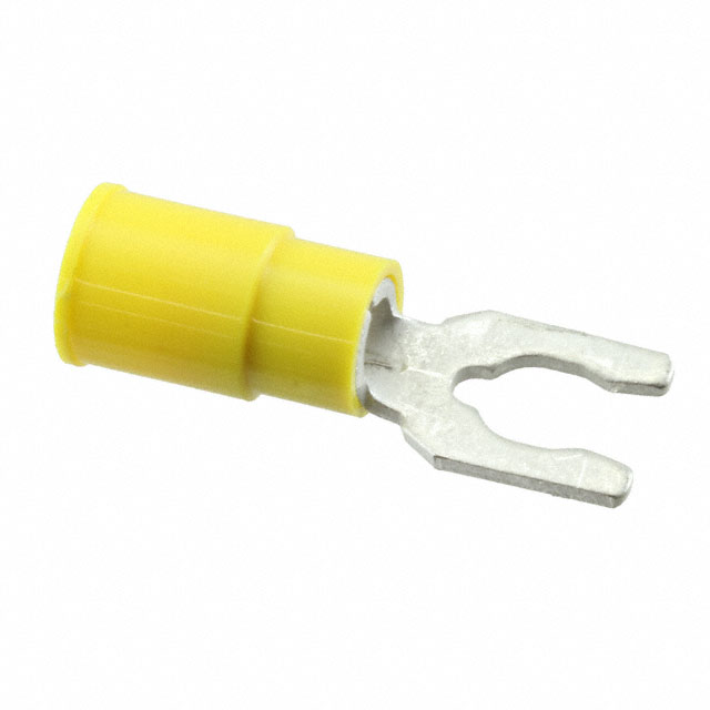 【0190990051】CONN SPADE TERM 10-12AWG #10 YEL