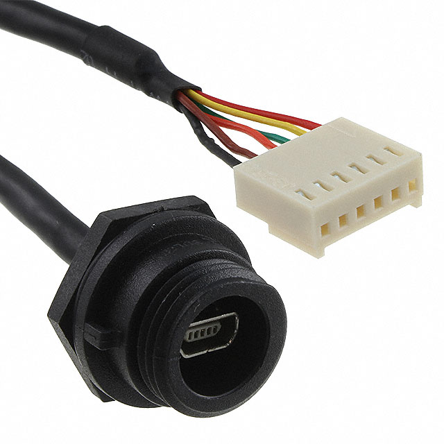 【PX0456】CBL ASSY USB MINI AB M- 6P 0.39'