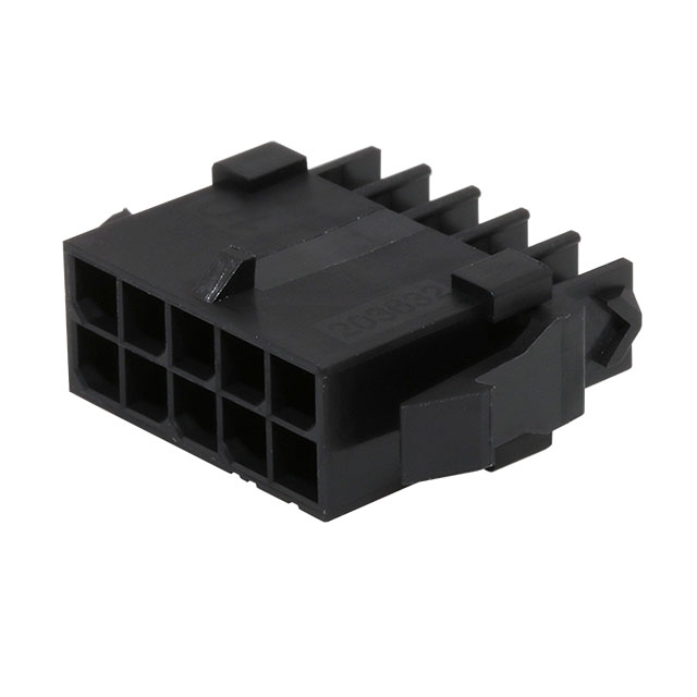 CONN PLUG HSG 10POS 3.00MM【2036321000】